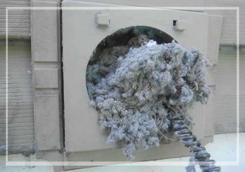 clogged dryer vent